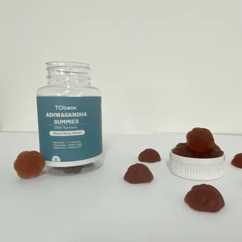 Adult Ashwagandha Gummies Sports and Healthcare Supplement for Energy Enhancement Improved Performance Not for Pregnant Women