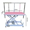 Deluxe Pink Square Electric Beauty Table