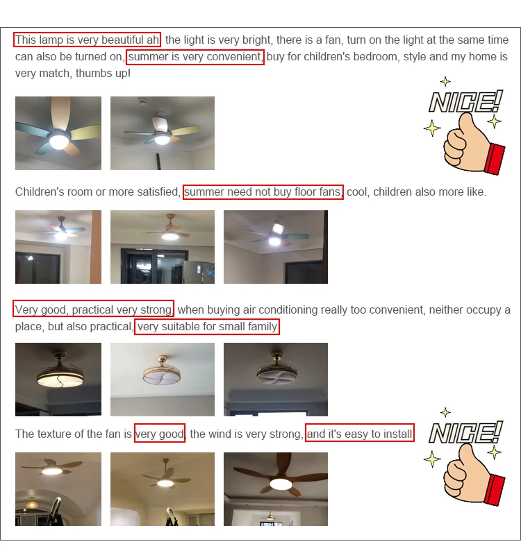 Ceiling Fan, 110-220V, 35 W - detail 26