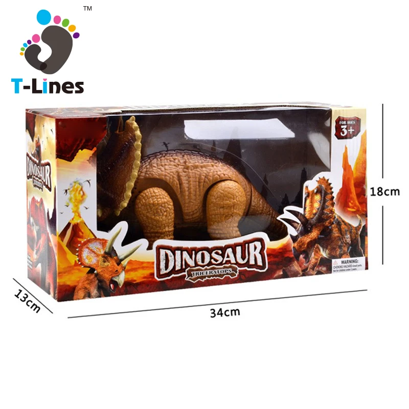 Модель, ходячие электрические динозавры, игрушки со звуком