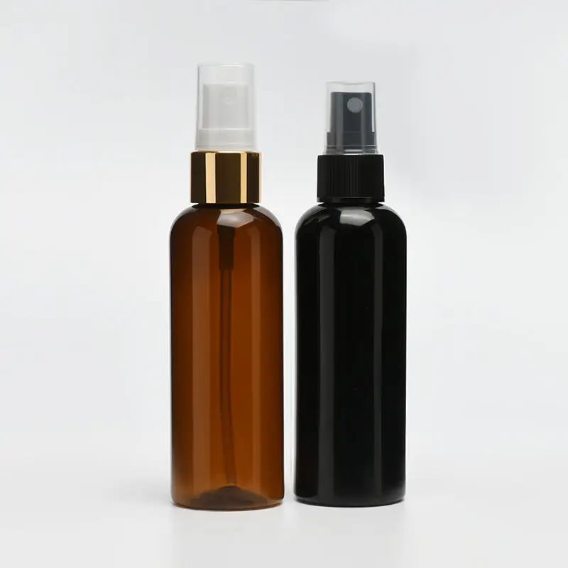 30ml 50ml 60ml 80ml 100ml 120ml 150ml 250ml 500ml  Black Amber Blue clear Lotion Spray Plastic Bottle for Cosmetic Packaging