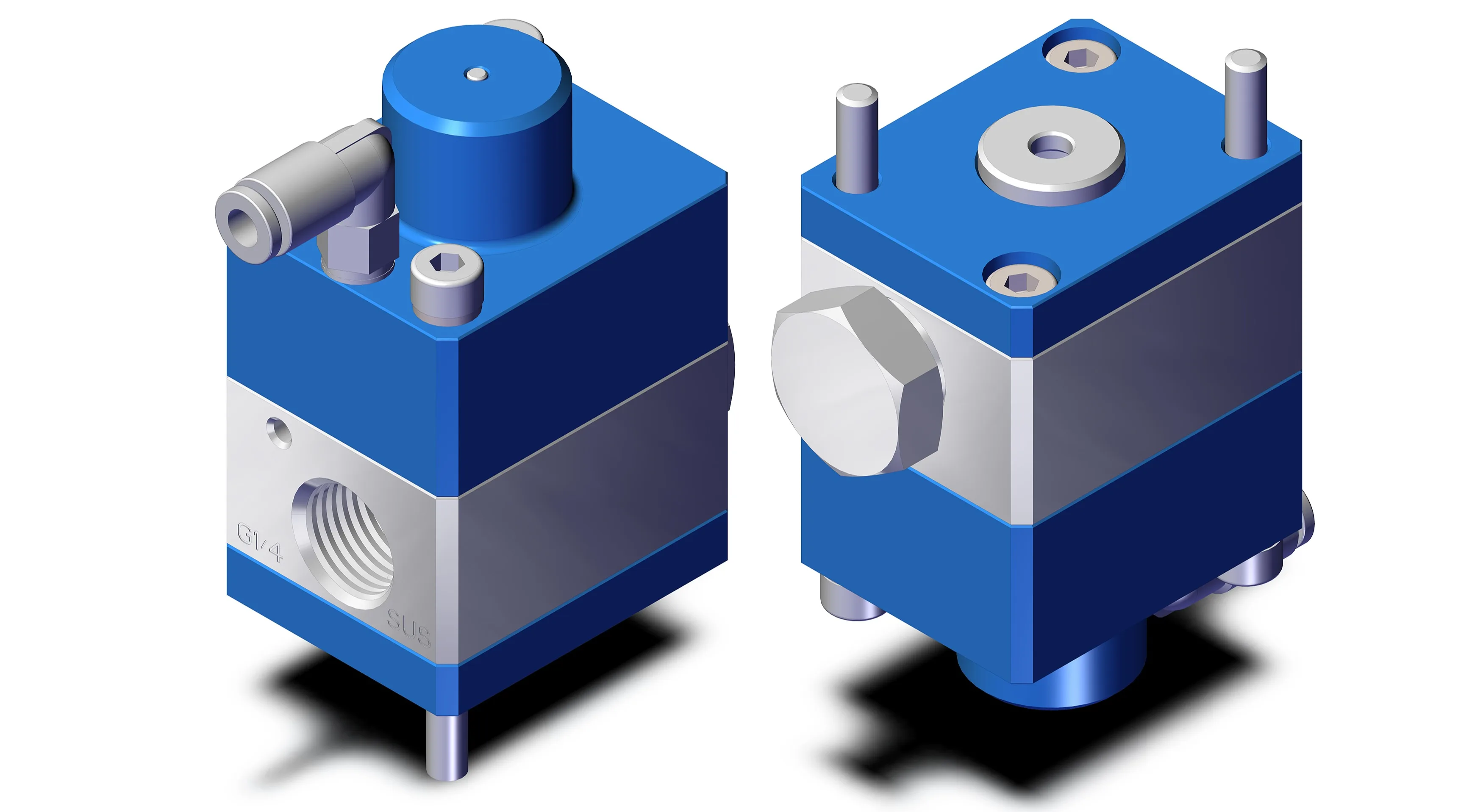 Components Air Oil Pump Flow Regulator Onoff Valve S3p02f Pneumatic