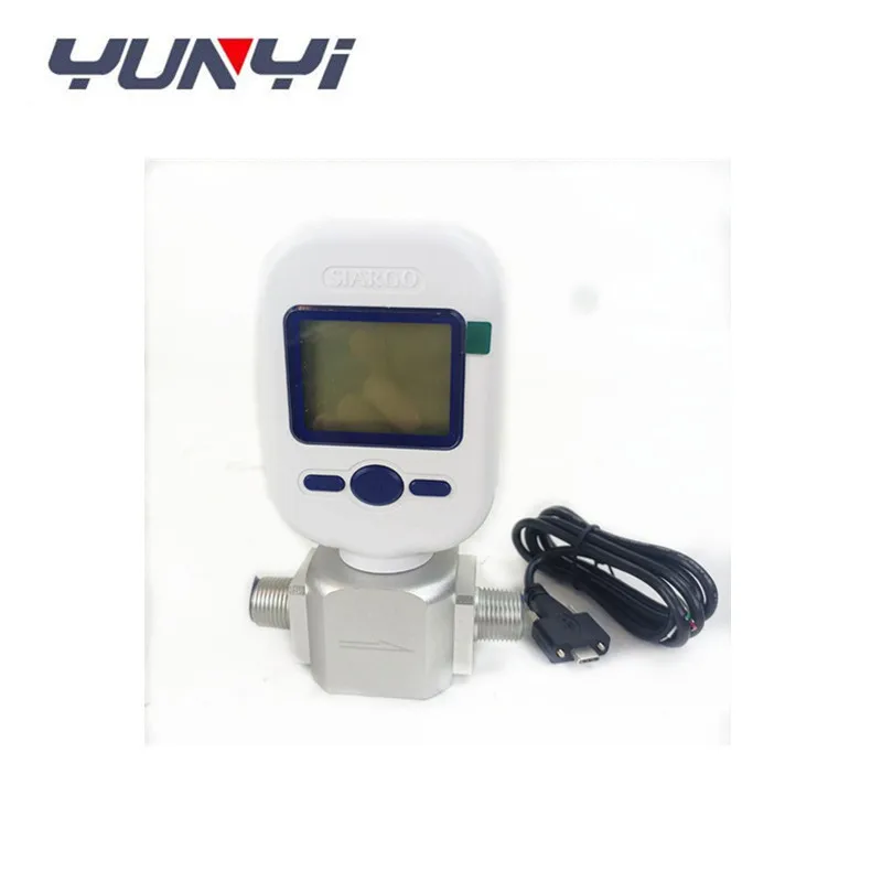 Free Shipping Fuel Dispenser Flowmeter Nitrogen Flm3 Smart Liquid Hydrogen Sensor air Gas Digital Mass Oil Flue  Flow Meter