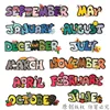 TEXT 2 (Iron on)-12pcs/set