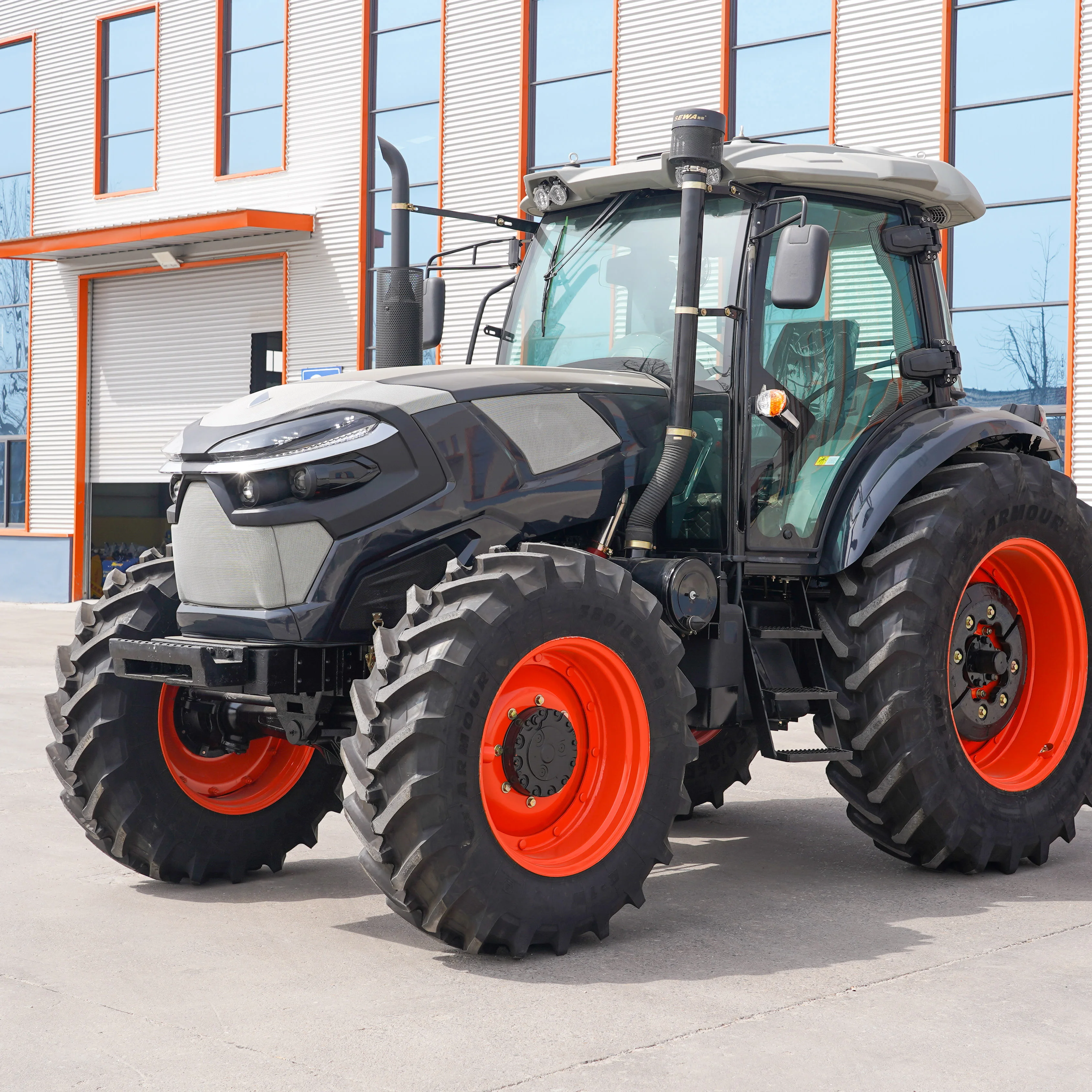 Free Shipping Mini 4x4 50HP 60HP 70HP 80HP 100HP EPA Engine Agricultural Farming Mini Tractor 4x4 for Sale