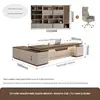2.6m boss desk+boss chair+3.2m filing cabine
