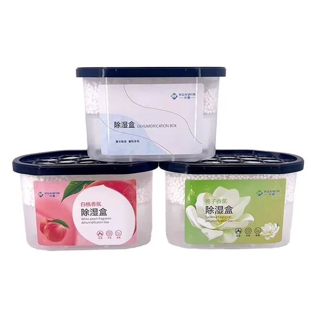 500ml 10.5oz Household Shoe Cabinet Wardrobe Closet Dehumidifier Moisture Absorber Box