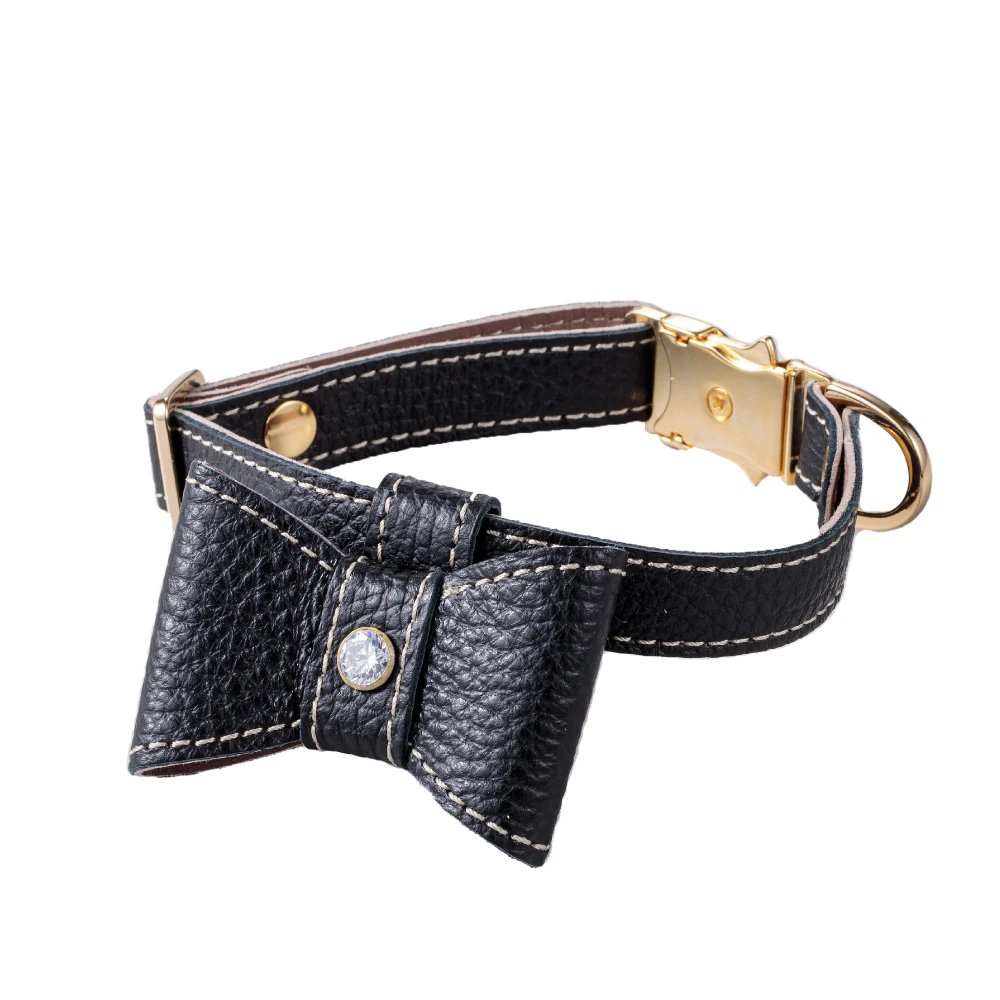 Luxury Designer Leather Dog Wholesale Personalized Pet Training Collar