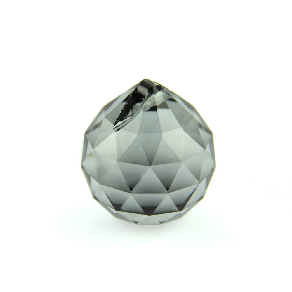 Wholesales Glass Balls Faceted Multi Color Light K9 Clear Hanging Crystal Chandelier Ball