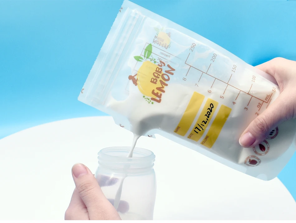 Wholesale Breast Milk Storage Bag 100 Bpa Free Storage Plastic Bag