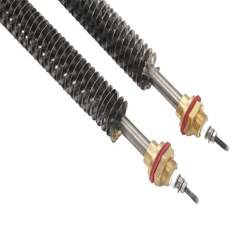 Finned Air Duct Heating Element Heating Tube Industry Heating Process Electric 220v 1000w 2kw Resistance Heater for Oven Stove