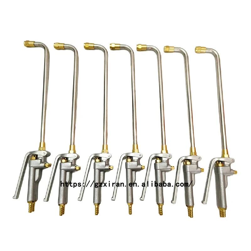 Two-position Self-suction Single-pipe Spray Gun for Die-Casting Machine Mould Release Agent Lubricating Fluid Pneumatic Sprayer