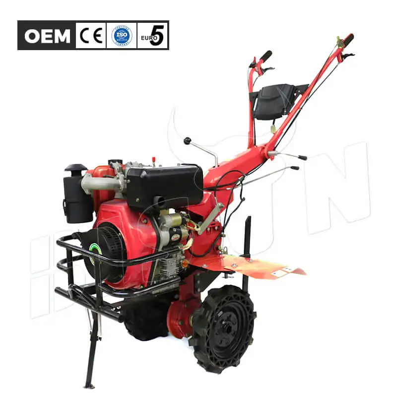 BISON Petrol Engine Hoe Mini Power Tiller 7 Hp Gasoline Power Cultivator