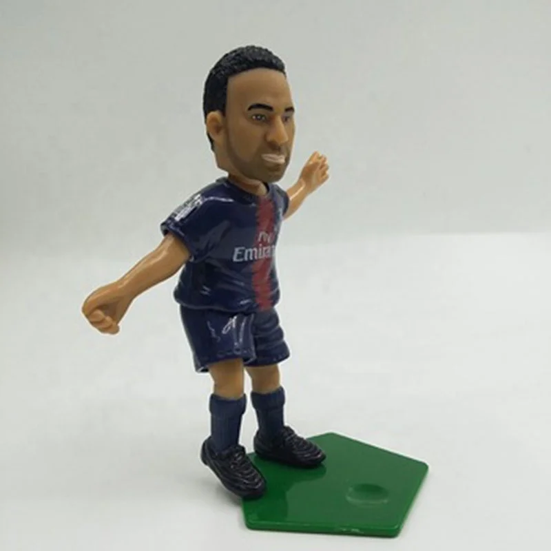 OEM Factory Soccer Ball Player Number 10 PELE Plastic PVC Action Figure Toys