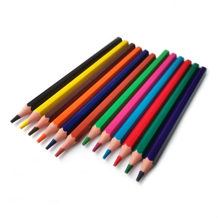 12 шт. цветных карандашей Jumbo