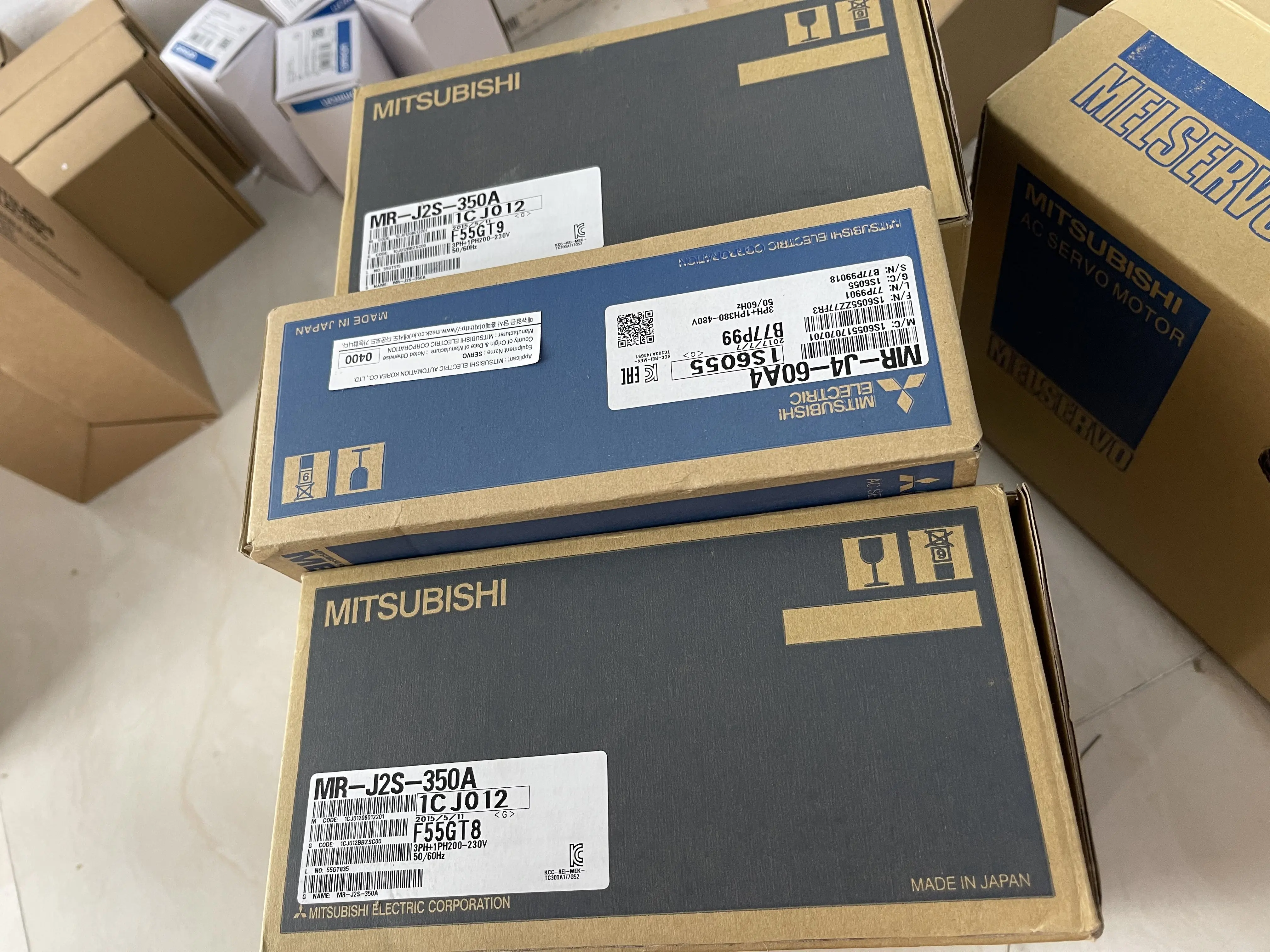 Mitsubishi AC Servo Amplifier MR-J2S-350A MR-J4-60A4