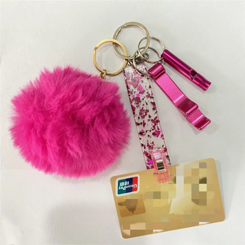 Metal Self Defense Keychain Set Self Defence Defense Safety Keychains