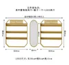 Three-piece set (2 60 + 1 mirror) with logo