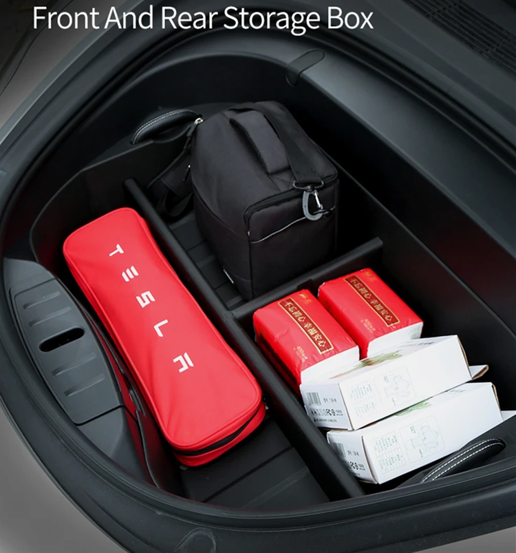2021 Tesla Model 3 Front Trunk Storage Organizer Box
