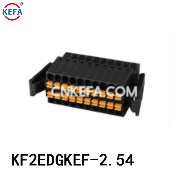 ケファ卸売工場 人気販売 300V/10A 3.81mmピッチ 2.54mmスプリング 取り外し可能 ダブルPCB端子台