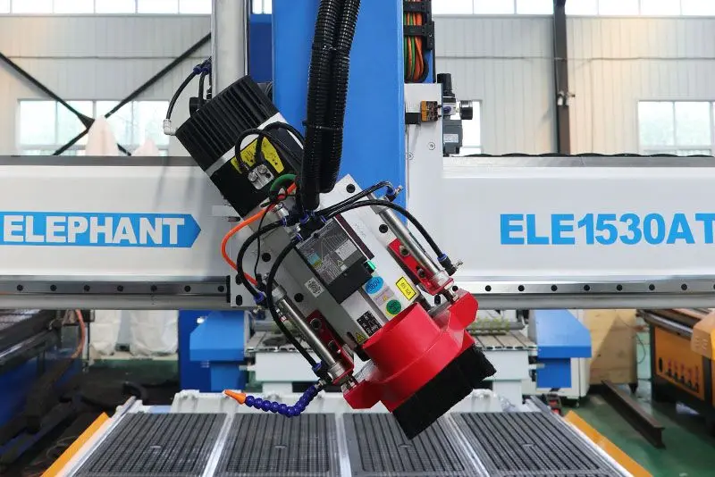 Blue Elephant CNC Wood 1530 ATC CMC 5x10ft 4 Axis Carving Sculpture Making Machine for Wood