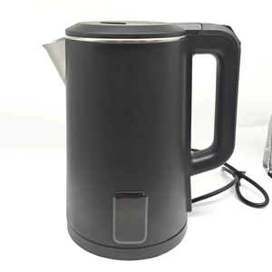 Direct Manufacturer's Offer Cheap Double Wall Electric Kettle Automatic Cordless Steel Kettle for Household Hotel Outdoor Use