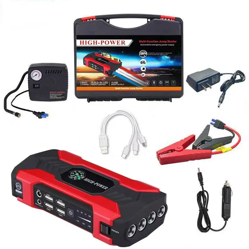 Jump Starter 1200A Peak 99800mAh Portable Power Bank Charger Car