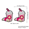 Tasse à café avec pain Perle focale SA573