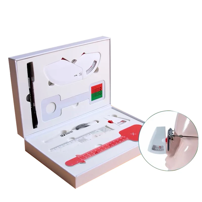 Frame Data Measuring Ruler Multi-function Measuring Tool Set for Ophthalmic Amsler Grid