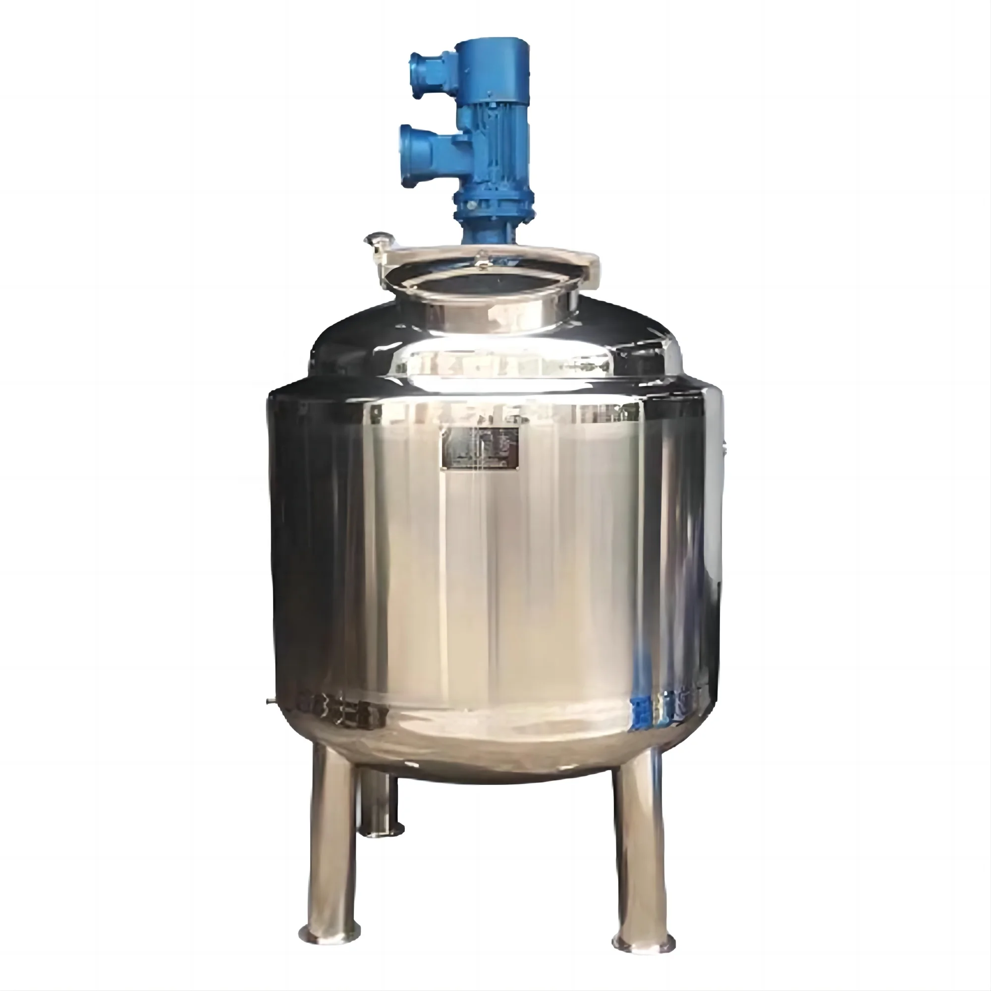 DZJX Mixing Tank With Screw Conveyor Insolation Agitator Liquer 100 200 500 1000 2000 5000 Liters Reactor Mixer Tank
