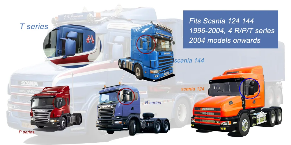 For SCANIA R P G SERIES MUDGUARD FRAMES 1998-2016 '' ALL MODELS ''