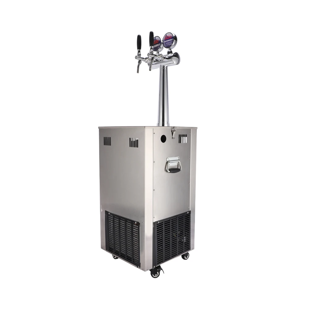 FUYONG 2022 1-2 Lines  Beer Dispenser Machine Commercial Beer Cooler Chiller for Instant Cold Draft Beer Cooler