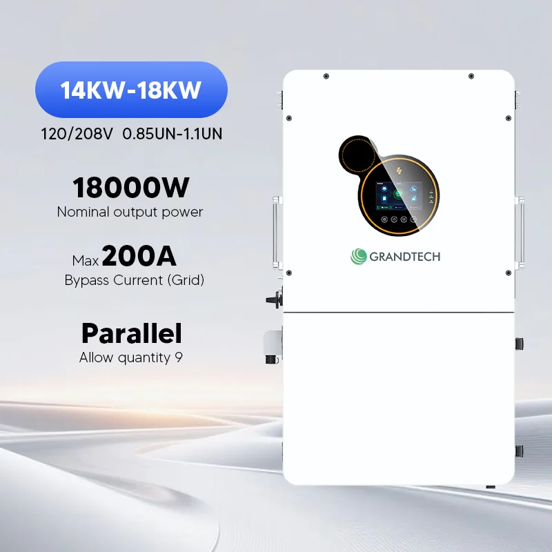 UL 1741 CEC-sertifisert Srne solinverter utenfor nettet Hybrid 16 kW 18 kW 14 kW Solcellepanel Inverter Mppt Enkelt Tre-fase Inverter