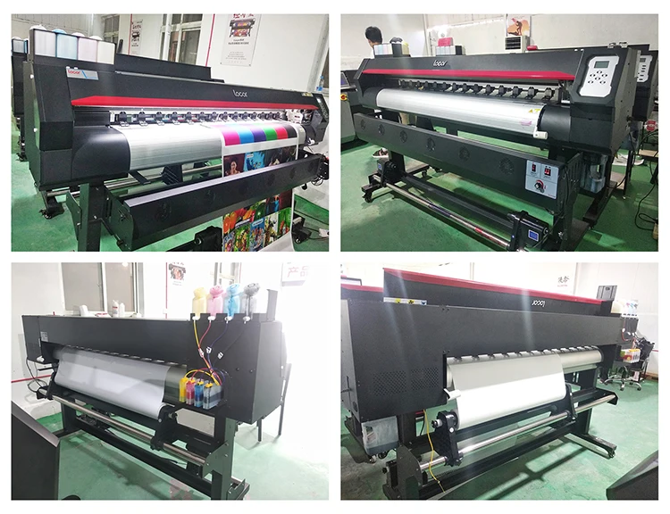 CMYK Colour Label Banner UV Printers Roll to Roll Digital Printing Machine Price Coated Paper Film Inkjet Printer