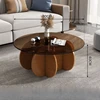 Hickory Walnut + Tea Glass