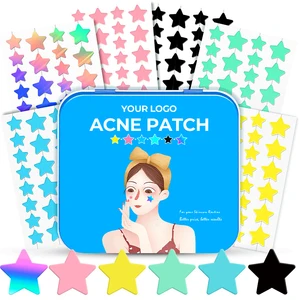Korean Custom Private Label Hydrocolloid Tea Tree Centella Asiatica Aloe Vera Collagen Acne Patch Moisturizing Nourishing