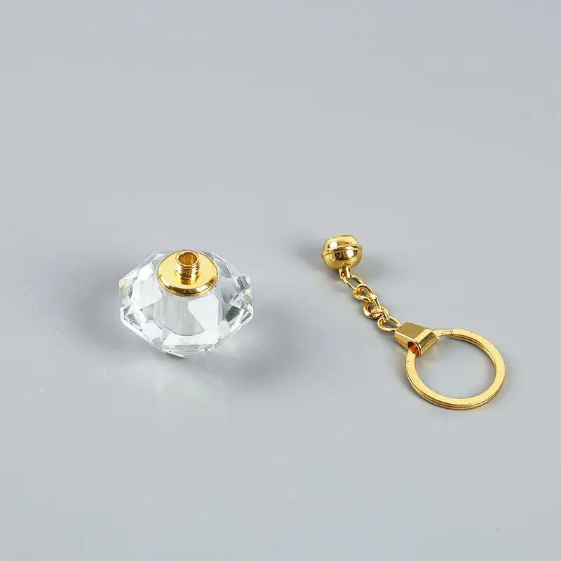 Подвесные металлические брелоки, флакон духов, брелок на заказ