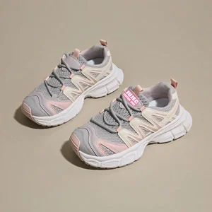 Custom Brand Women Chunky Sneakers Green Pink Casual Shoes Fashion Platform Sneakers Women Zapatos De Mujer Tennis