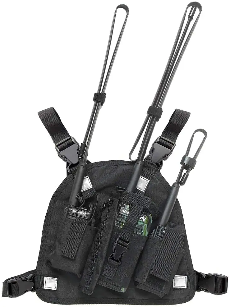 トランシーバー ハーネス2台持ち (品番 #2511) 双方向ラジオ