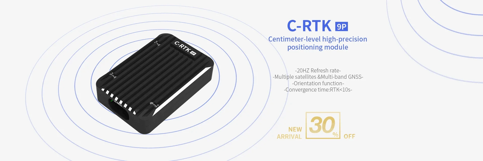 Cuav C-rtk 9p High Precision Ubx Zed-f9p Multi-star Multi-frequency Gps ...