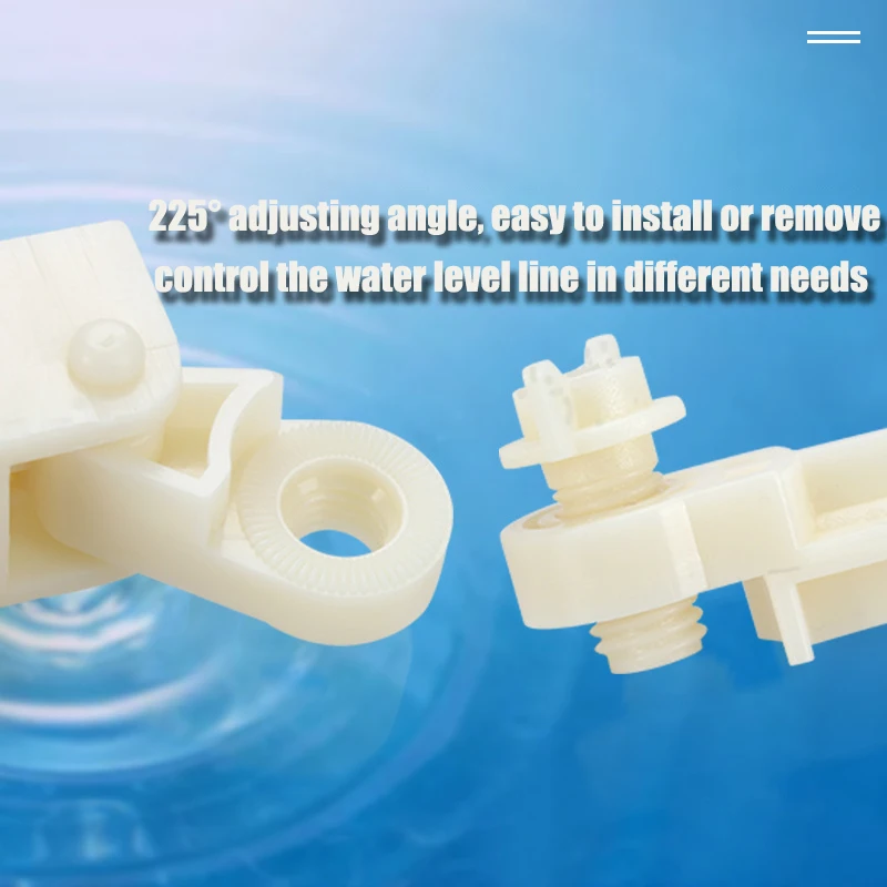 Factory's Newest 1/2 Inch DN15 Thread Magnetic Plastic Ball Float Valves for Water Tank Tower Aquariums