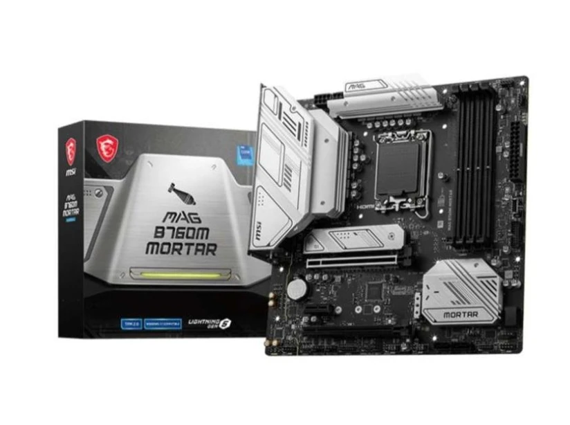 MSI MAG B760M MORTAR WiFi DDR5 LGA 1700 Micro-ATX Gaming