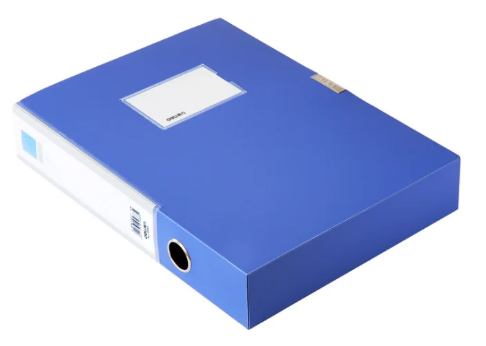 Офисная коробка для хранения данных формата А4, пластиковая коробка для хранения файлов 75 мм