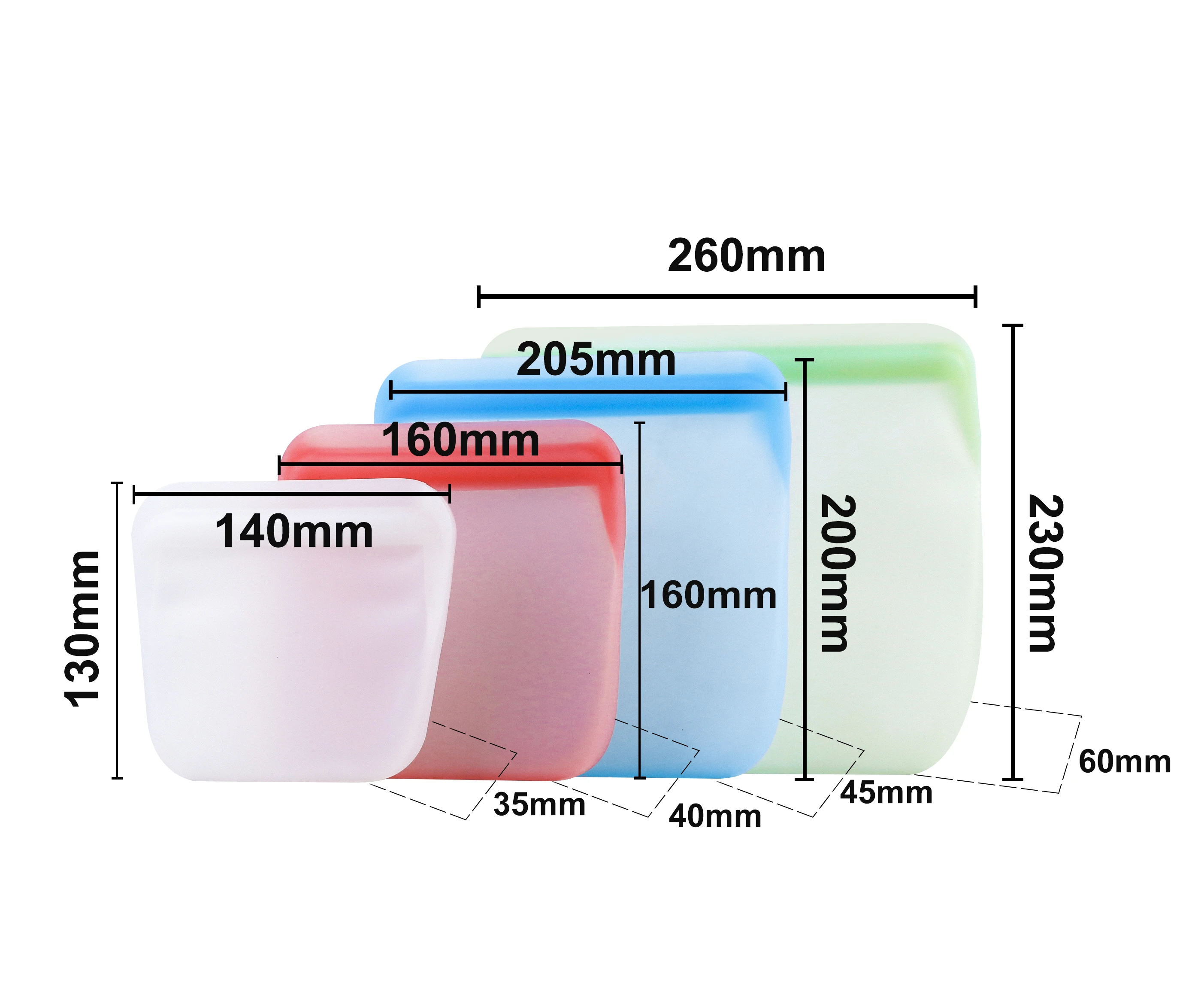 Original factory hot sale competitive price vacuum sealed storage bag