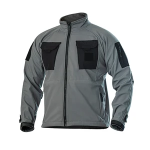 Workwear Softshell Jacket Tactical Outdoor Waterproof Windproof Scratch and Wear Resistance Mens Jackets