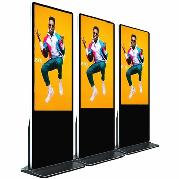 65 Inch Kiosque Advertising Playing Equipment Odm Stand Lcd Kiosk Signage Werbung Totem Led Digital Signage