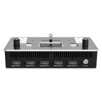FEELWORLD L1 V1 Professional Live Streaming 4 Camera Video Mixer ATEM Multi-formats Portable Video Switcher detail image