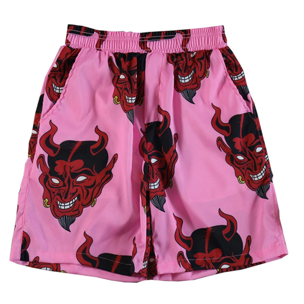 Cheap Factory Price Summer Sublimation All Over Print Shorts Beach Hip Hop 100% Polyester Mens Pattern Shorts680_voghion.com