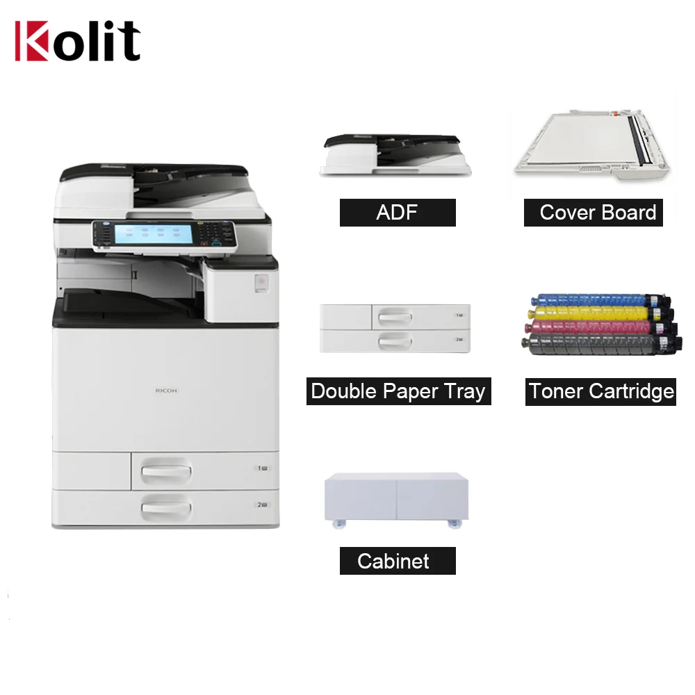 Factory Direct Sale Price Refurbished Copiers A3 Color Fotocopiadora Multifunction  Ricoh Printer Scanner and Photocopy Machine