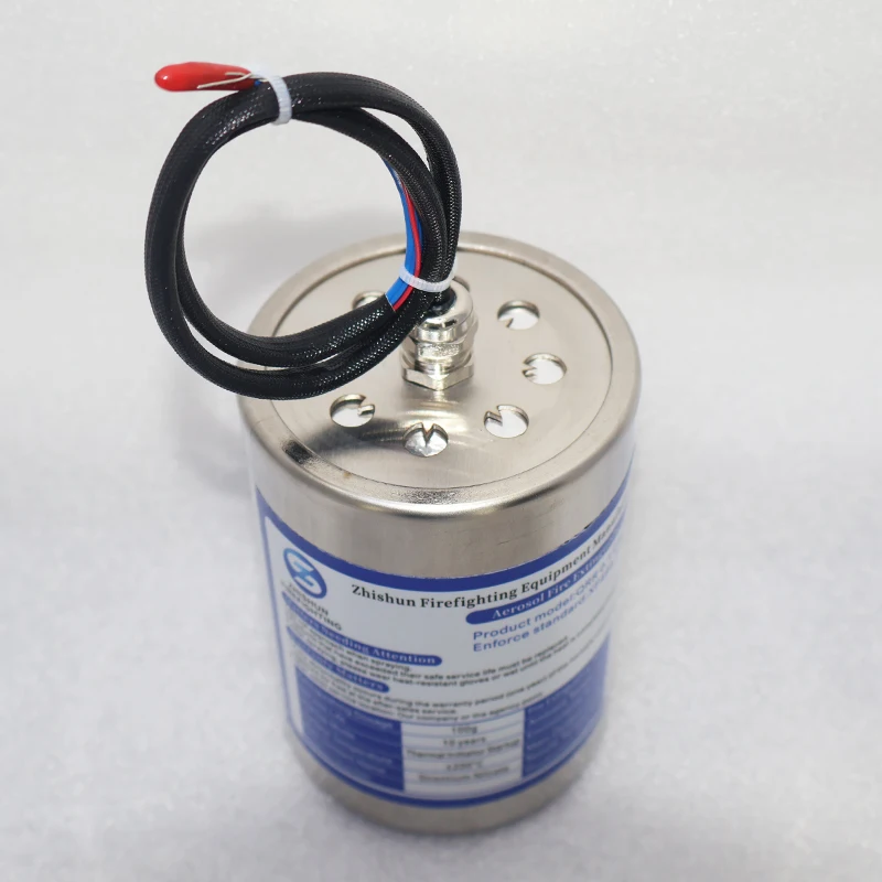 Mini Thermal Aerosol Fire Extinguisher 60G Solid Steel Fire Extinguishing Agent Automatic Mini Thermal Aerosol Fire Extinguisher